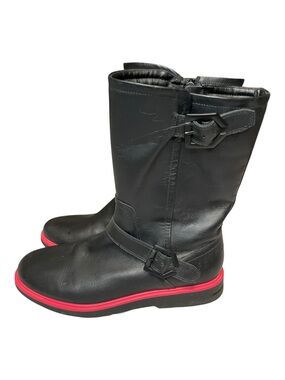 Cole Haan Millbridge Moto Black Boots Size 7B